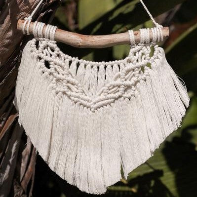 Macrame Shield Wall Decor