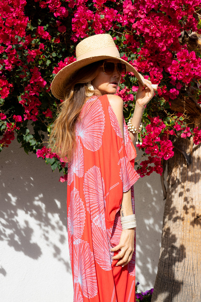 St. Barts Open Shoulder Caftan | Shop Bali Queen