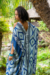 Zion Open Shoulder Caftan | Shop Bali Queen