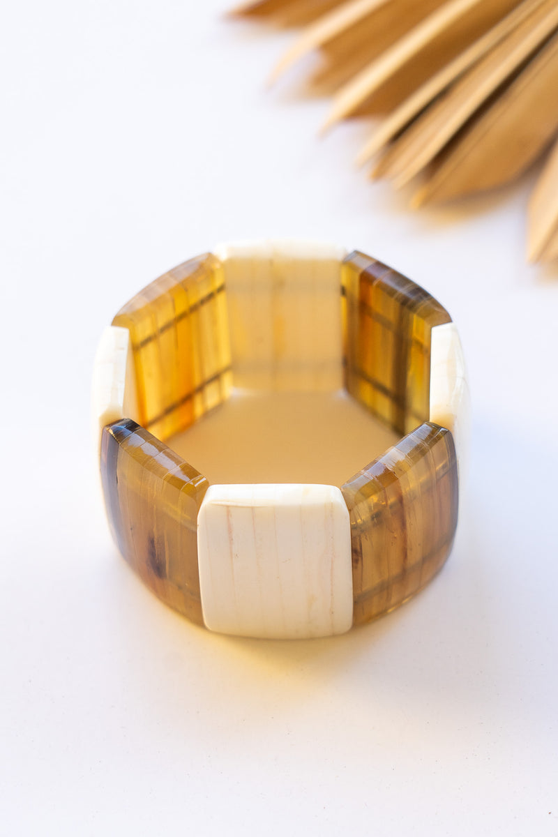 Moda Block Stretch Bracelet | Shop Bali Queen