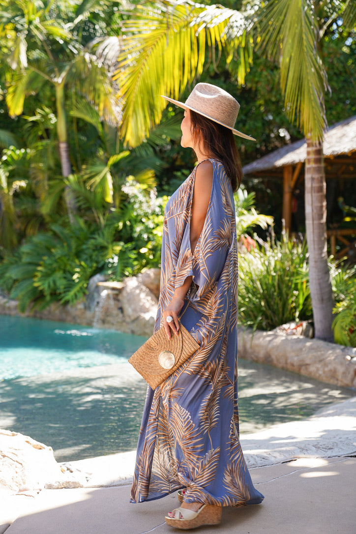 Coco Beach Open Shoulder Caftan | Shop Bali Queen