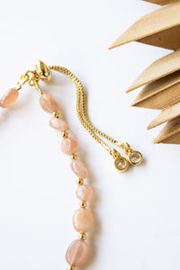 Beach Pebbles Gold Pull Bracelet | Shop Bali Queen