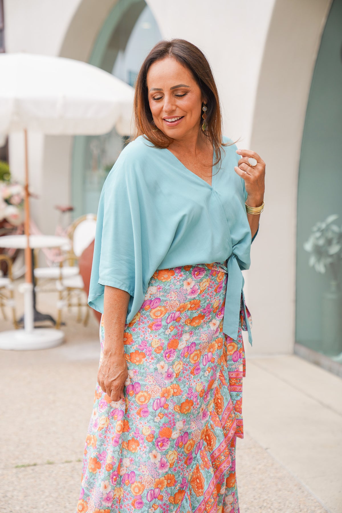 Wild Flower Wrap Skirt | Shop Bali Queen