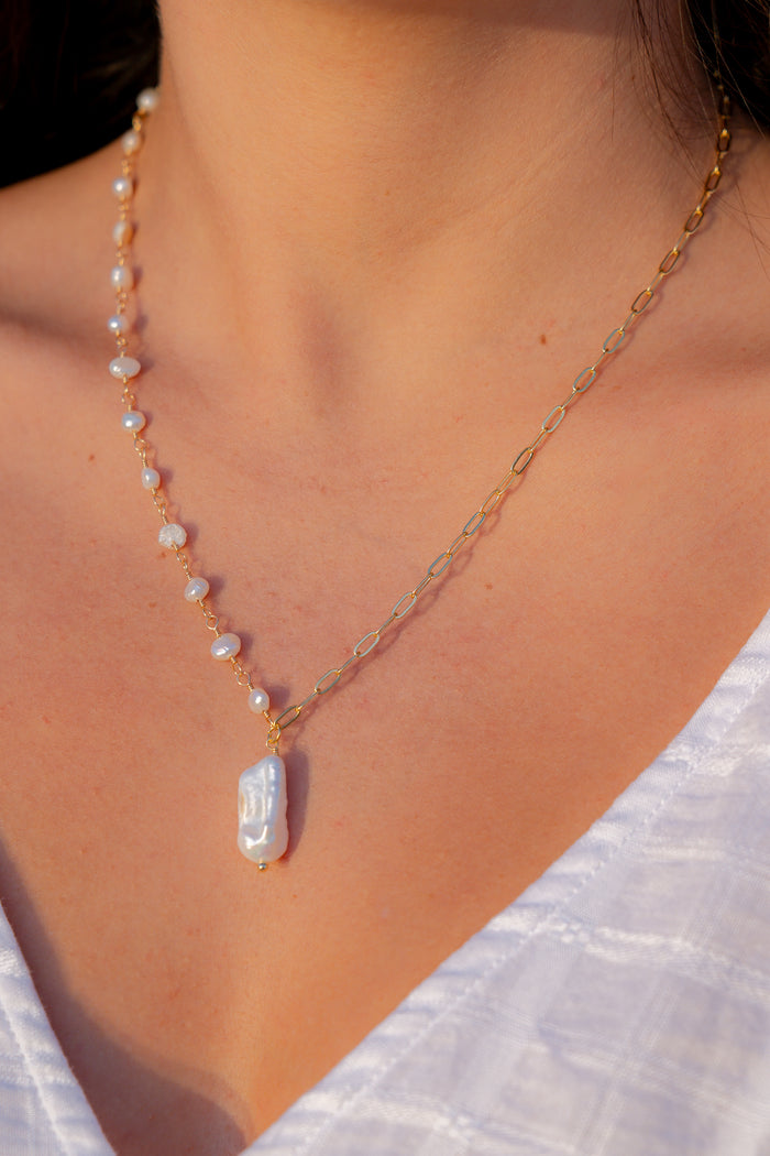 Nugget of Pearl Necklace | Shop Bali Queen