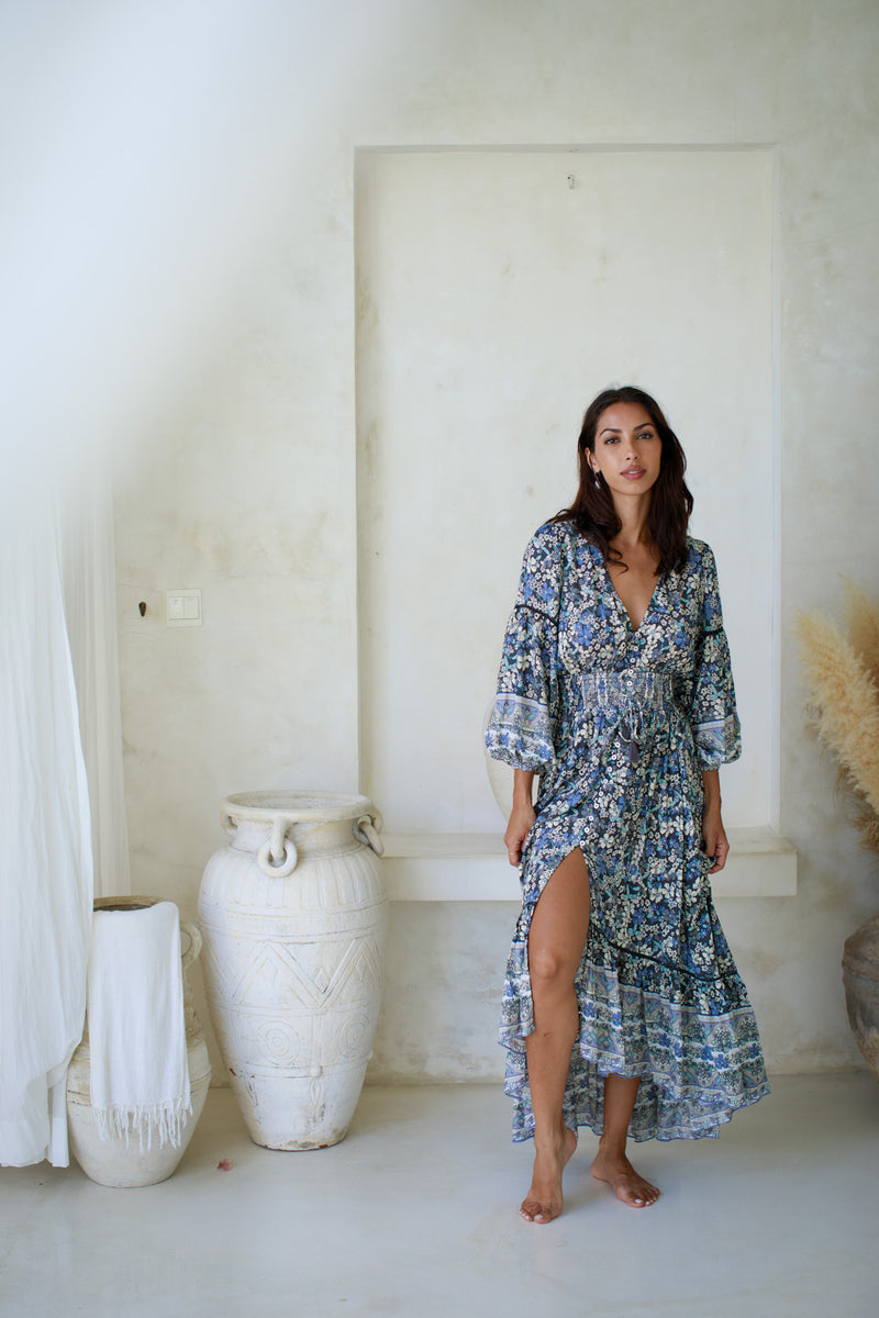 Natalia Long Sleeve Belle Maxi | Shop Bali Queen