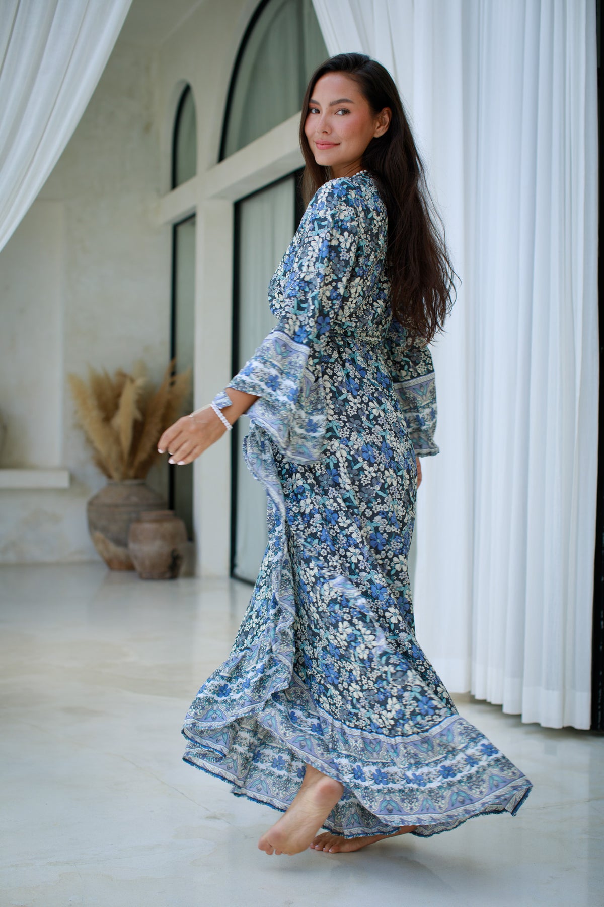 Natalia Wrap Dress | Shop Bali Queen