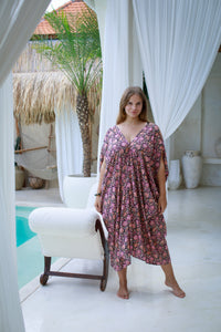 Talavera Open Shoulder Caftan | Shop Bali Queen