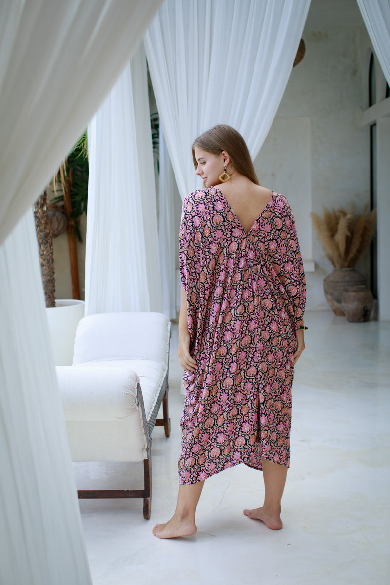 Talavera Open Shoulder Caftan | Shop Bali Queen