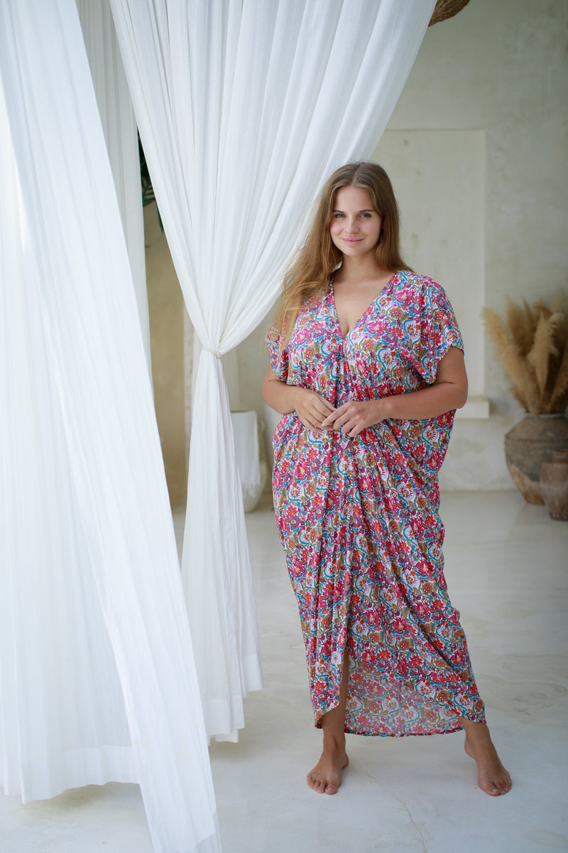 Talavera Long Caftan | Shop Bali Queen