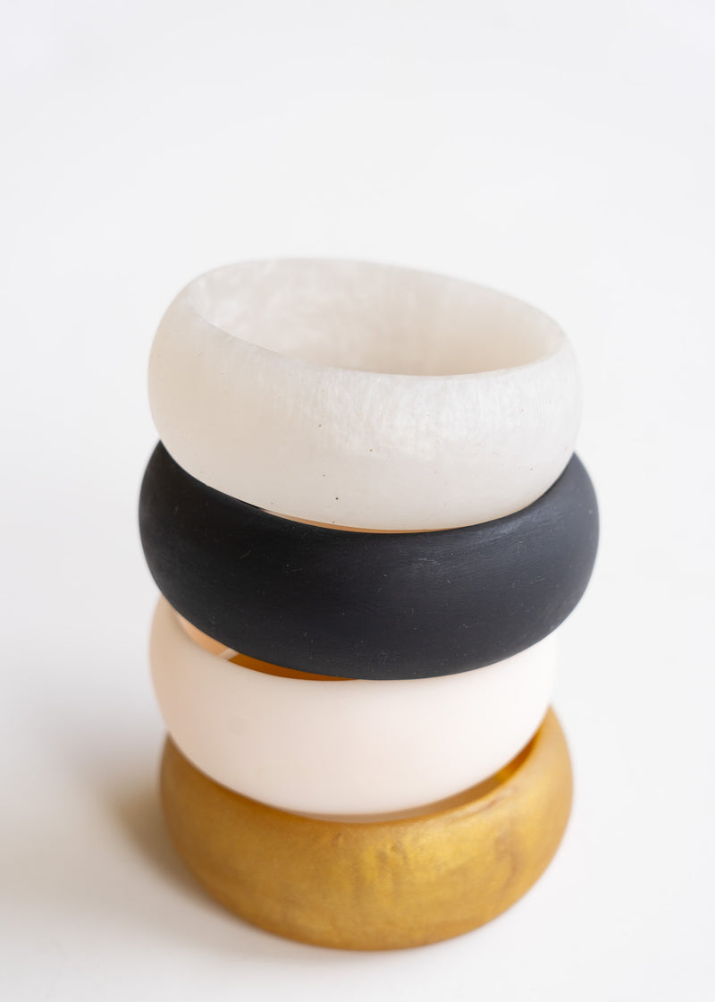 Ivory Resin Bangles | Shop Bali Queen