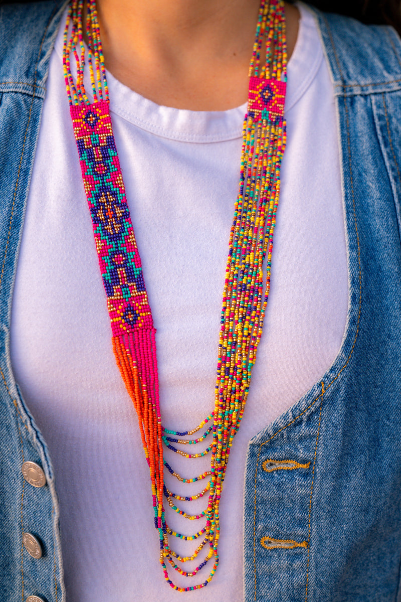 Bollywood Nights Beaded Necklace | Shop Bali Queen