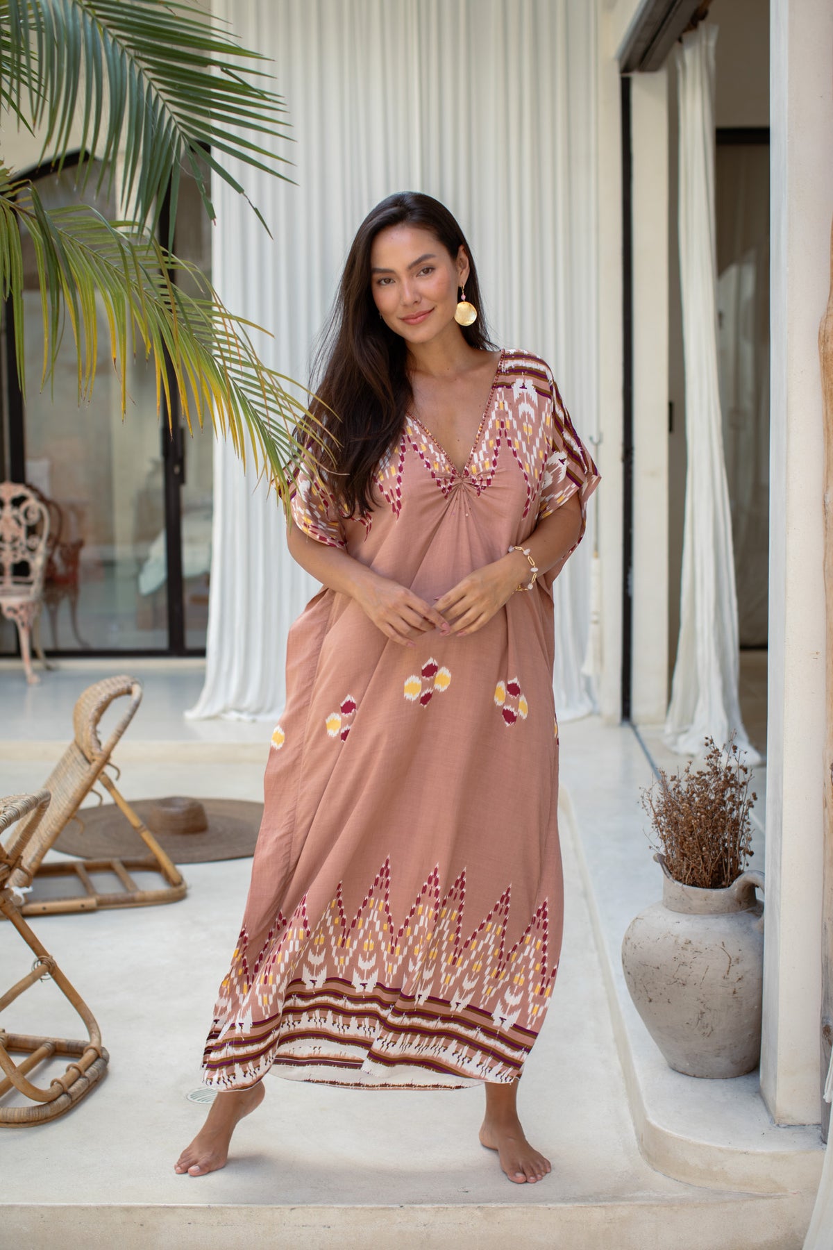 Yucatán Long Caftan | Shop Bali Queen