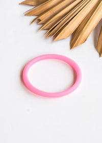 Hot Pink Resin Bangles | Shop Bali Queen