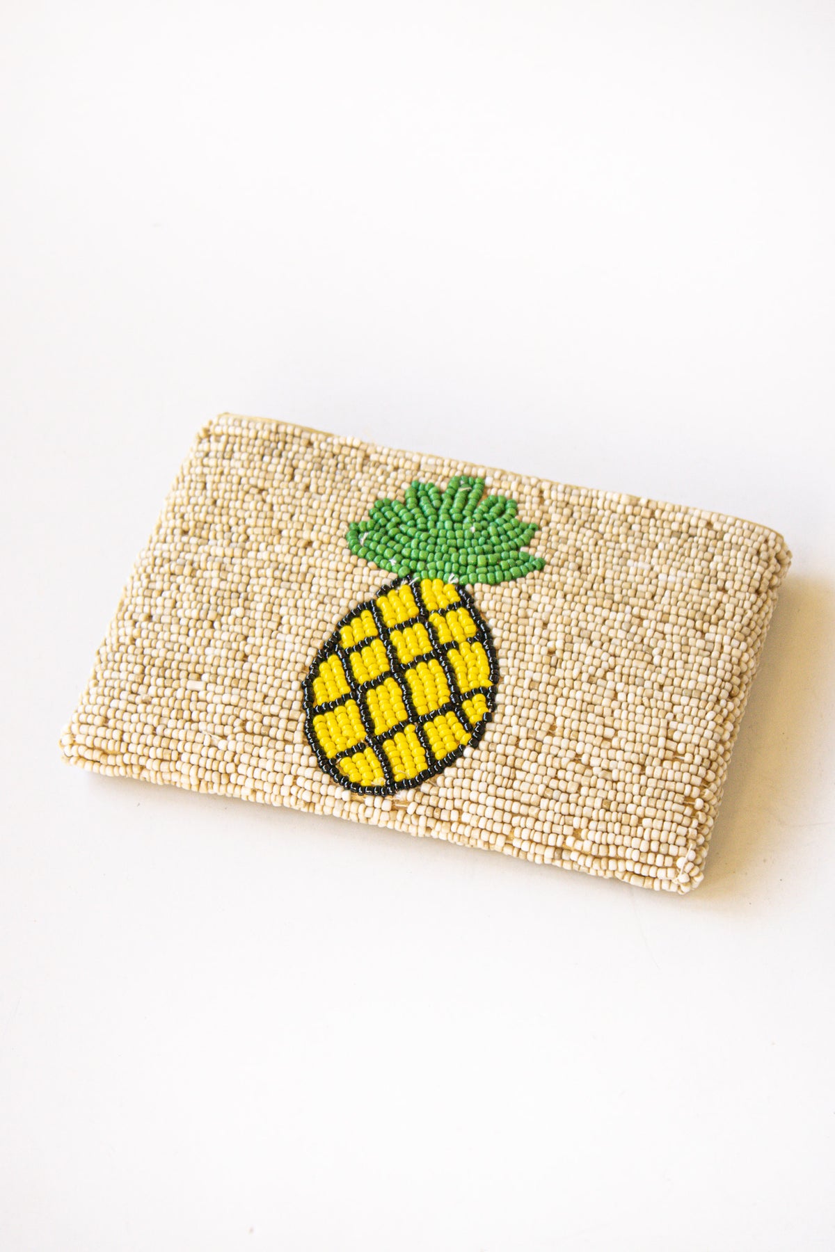 Peeping Pineapple Beaded Coin Purse | Shop Bali Queen