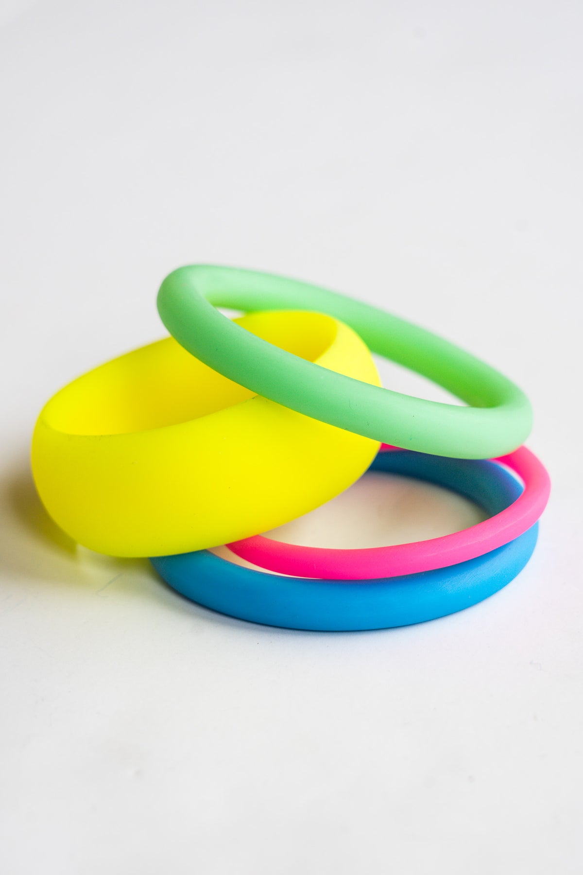 Neon Green Resin Bangles | Shop Bali Queen