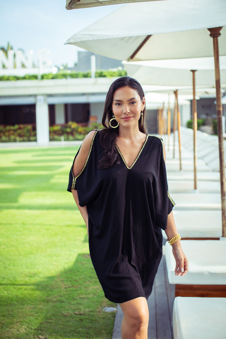 Cabo Open Shoulder Tunic | Shop Bali Queen