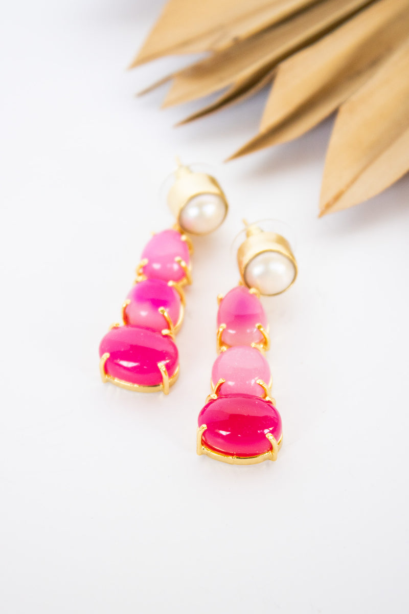 Dasha Pretty in Pink Earring | Shop Bali Queen