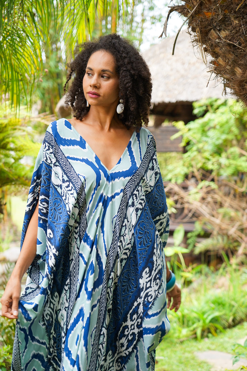 Zion Open Shoulder Caftan | Shop Bali Queen