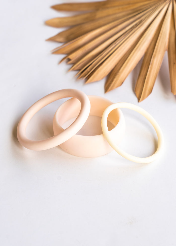 Ivory Resin Bangles | Shop Bali Queen