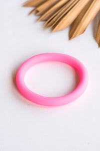 Hot Pink Resin Bangles | Shop Bali Queen