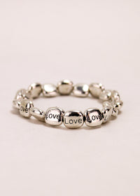 Big Love Alloy Stretch Bracelet #37 | Shop Bali Queen