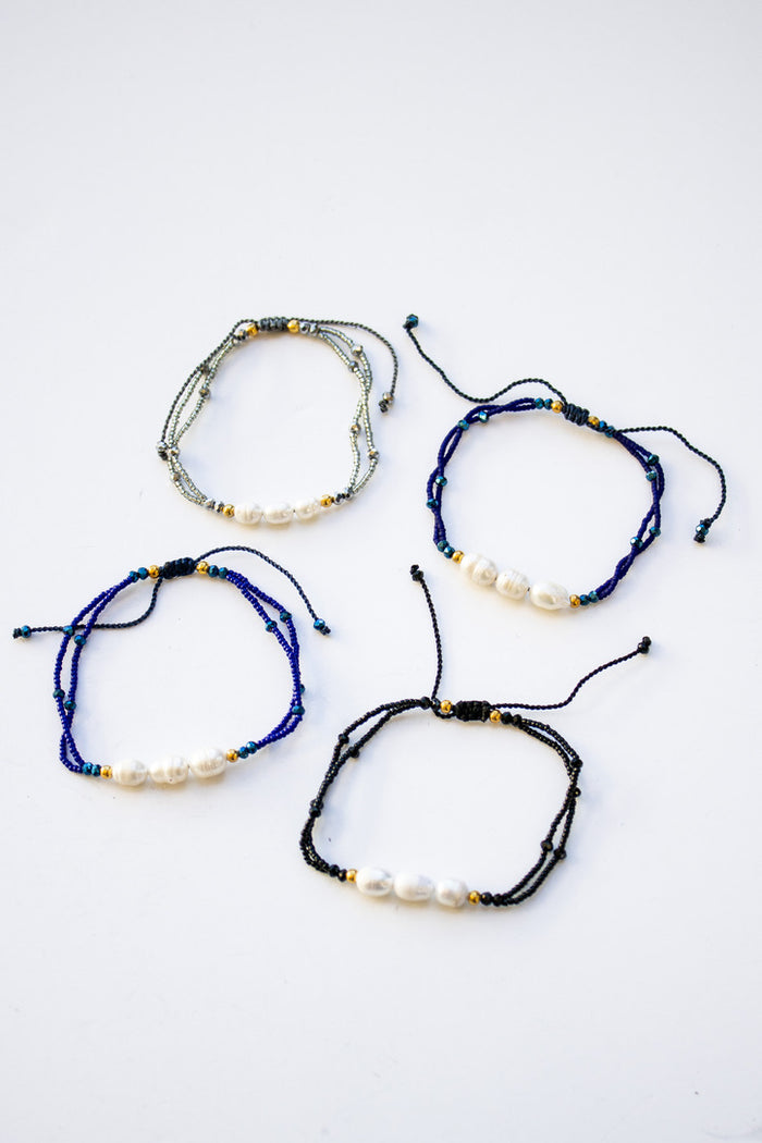 Midnight Hour Pearl Bracelet | Shop Bali Queen