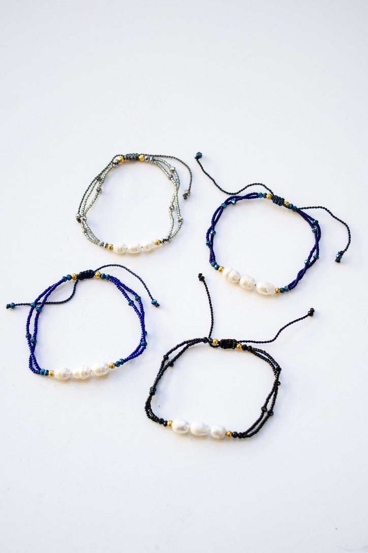 Midnight Hour Pearl Bracelet | Shop Bali Queen