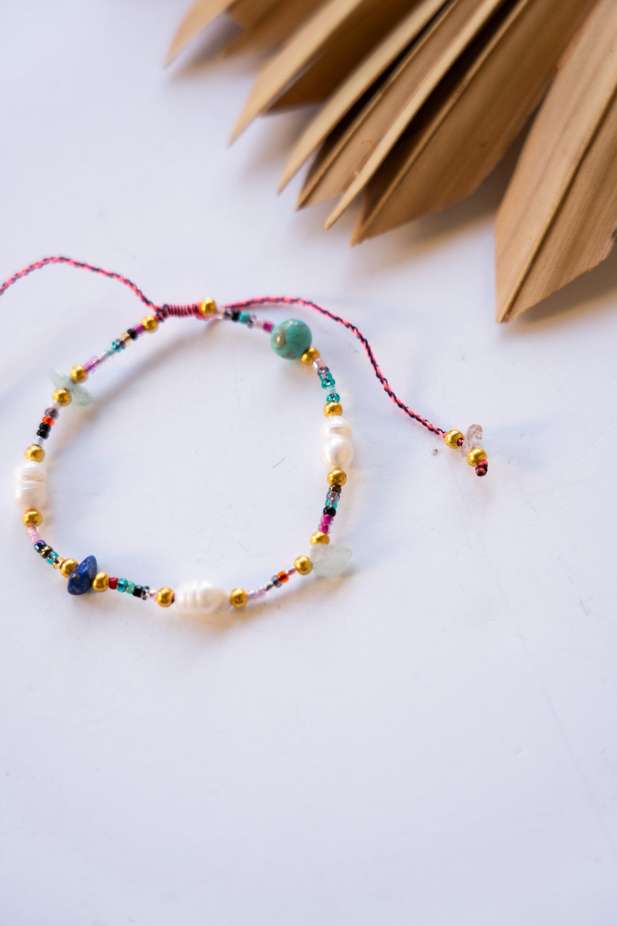 Rainbow Evil Eye Anklet | Shop Bali Queen