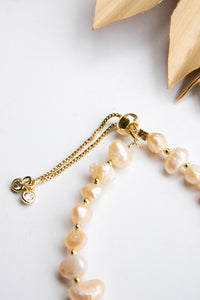 Beach Pebbles Pearl Pull Bracelet | Shop Bali Queen