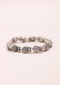 Pineapple Alloy Stretch Bracelet #49 | Shop Bali Queen