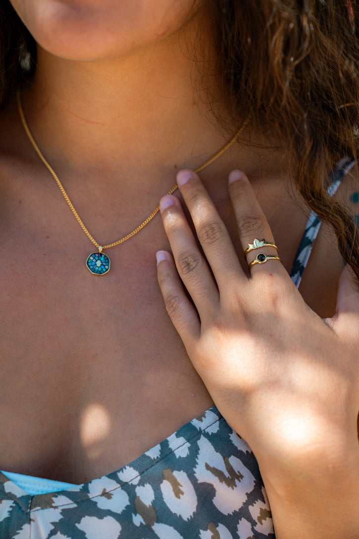 Hamsa Shine Light Necklace | Shop Bali Queen