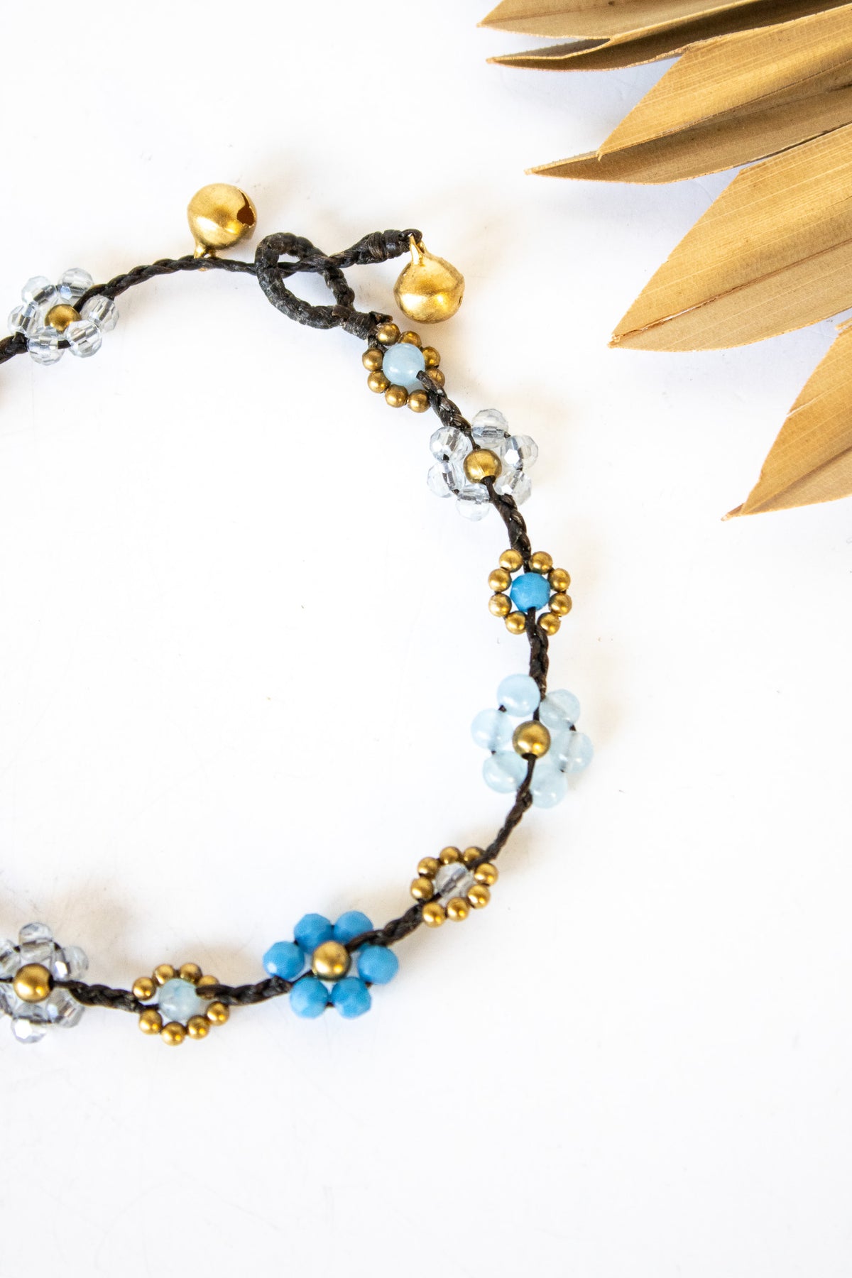 Crystal Flower Anklet 5 Pack | Shop Bali Queen