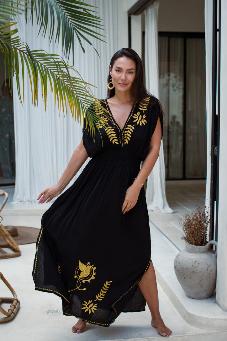 Golden Temple Butterfly Dress | Shop Bali Queen