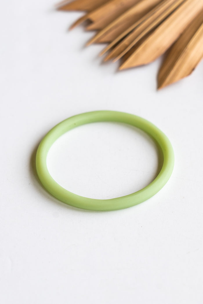 Lime Resin Bangles | Shop Bali Queen