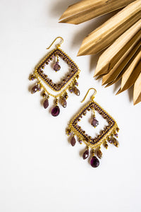 Diamond Daze Thai Crystal Earrings | Shop Bali Queen