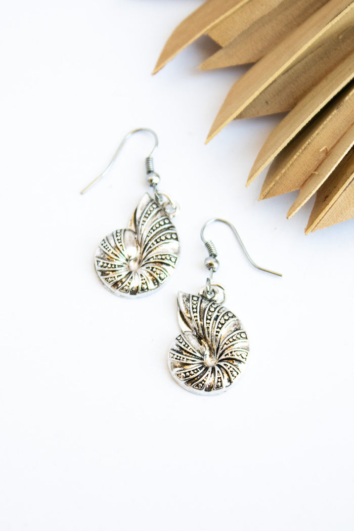 Conch Shell Alloy Earrings | Shop Bali Queen