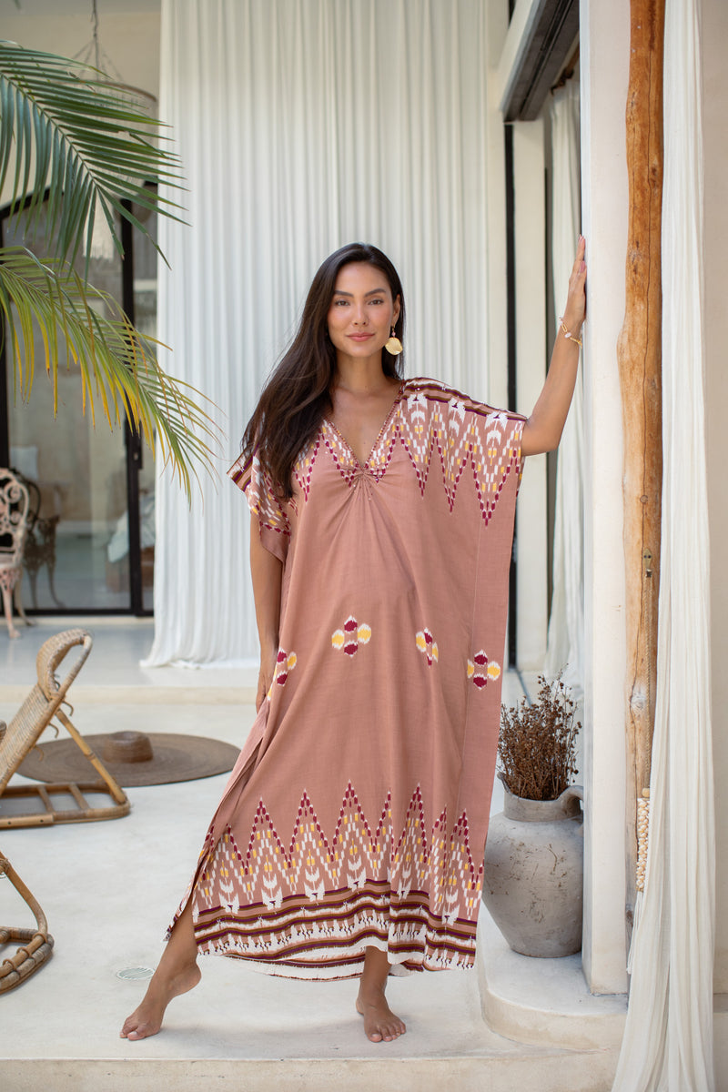 Yucatán Long Caftan | Shop Bali Queen