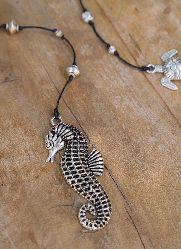 Lg Seahorse Alloy Necklace | Shop Bali Queen