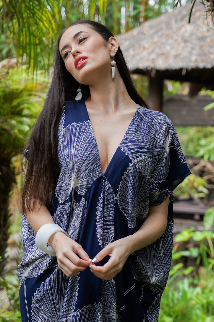 St. Barts Long Caftan | Shop Bali Queen