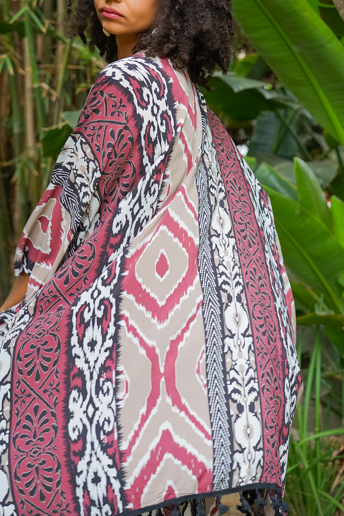 Zion Tassel Kimono | Shop Bali Queen