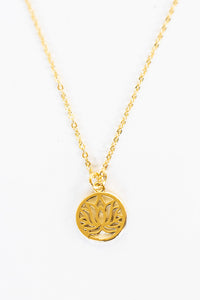 Little Lotus Necklace | Shop Bali Queen