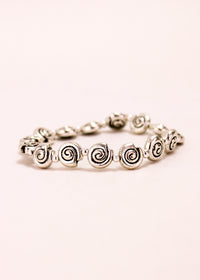 Snail Tail Alloy Stretch Bracelet #89 | Shop Bali Queen