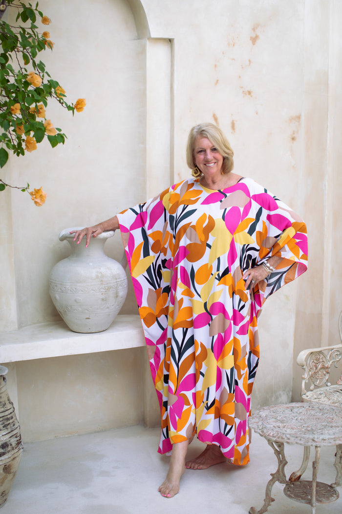 Palm Springs Long Caftan | Shop Bali Queen