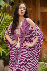 Tribal Tides Sharkbite Caftan | Shop Bali Queen