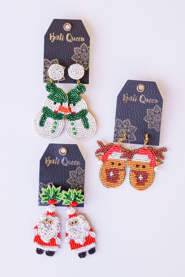 Holiday-licious Snowman Earring | Shop Bali Queen