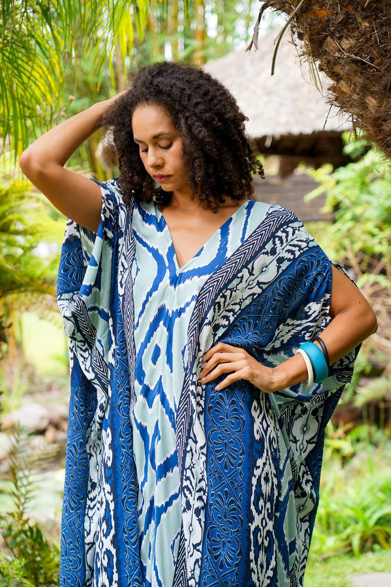 Zion Open Shoulder Caftan | Shop Bali Queen