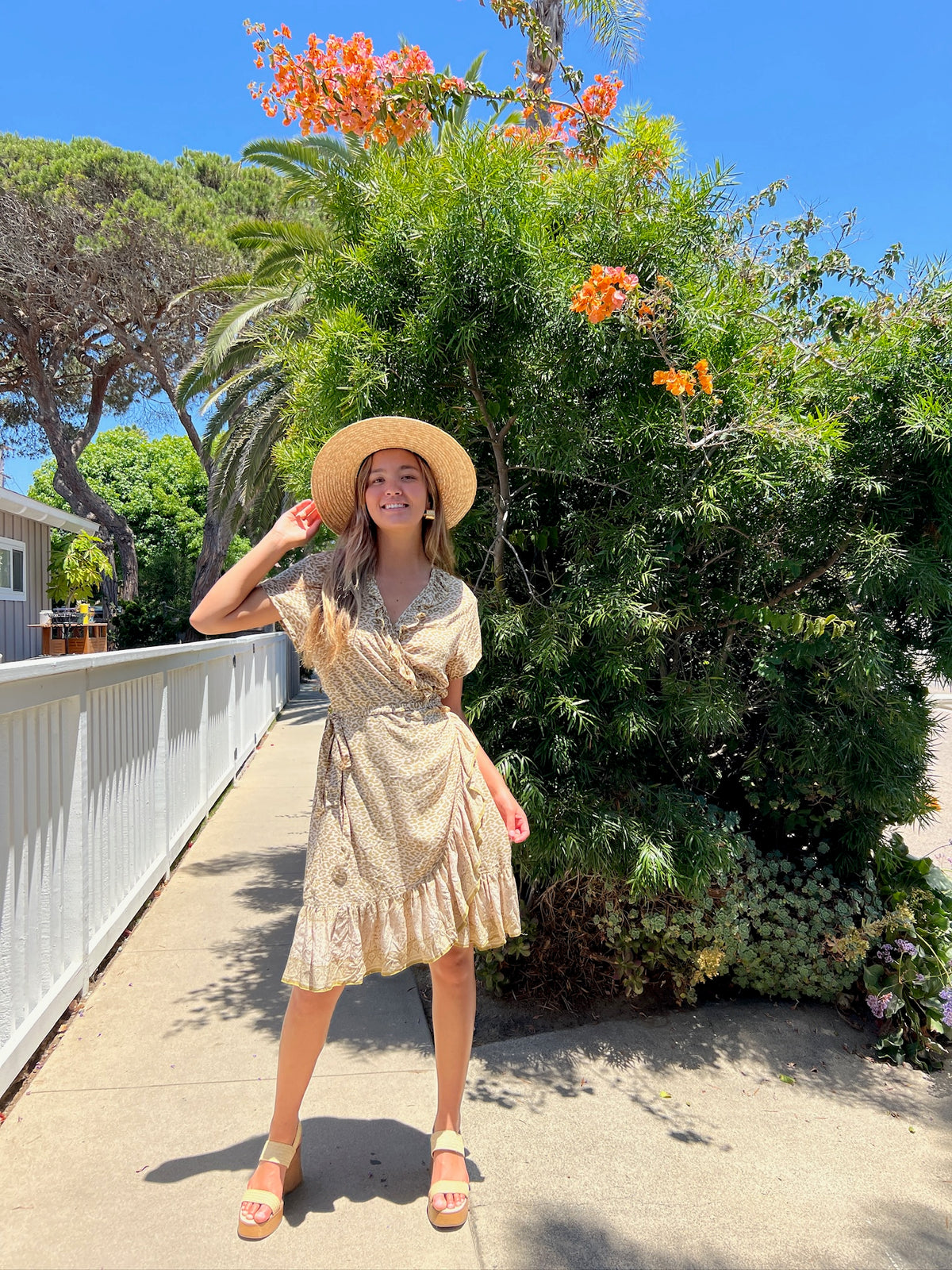 Jungle Jane Wrap Dress | Shop Bali Queen