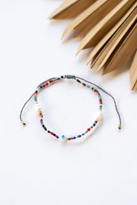 Rainbow Evil Eye Anklet | Shop Bali Queen