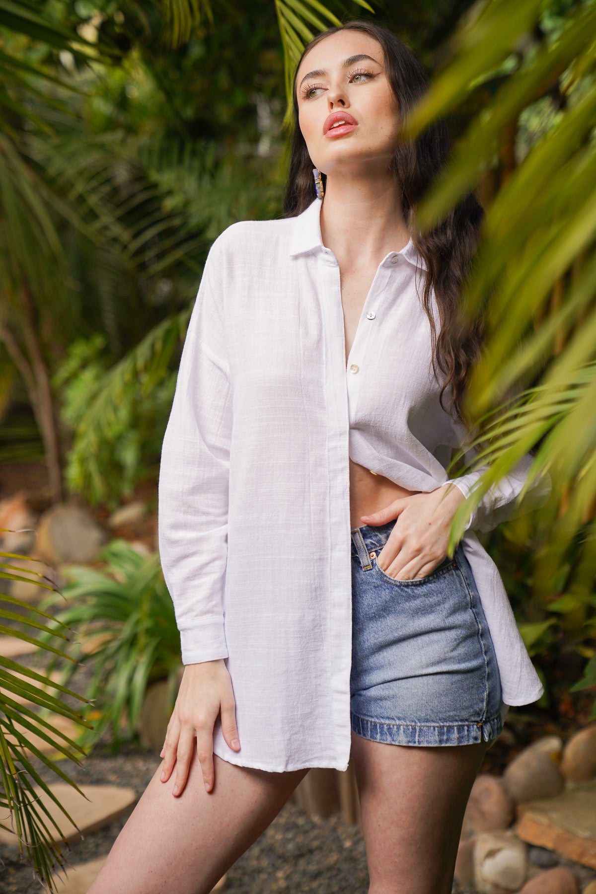 Amalfi Oversized Shirt | Shop Bali Queen