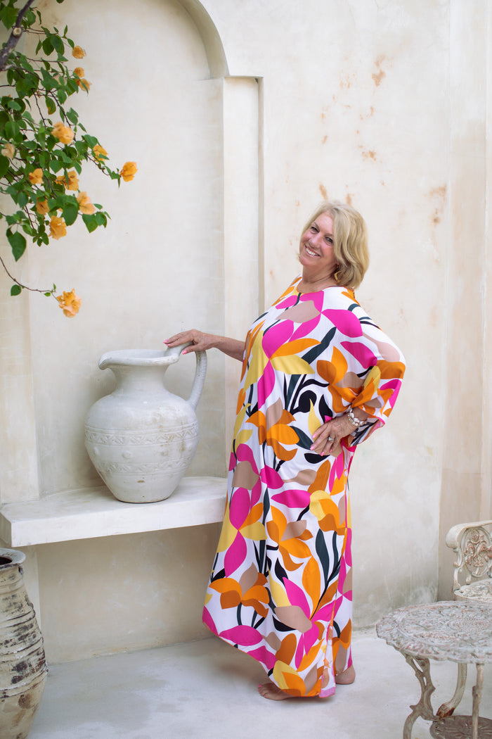 Palm Springs Long Caftan | Shop Bali Queen